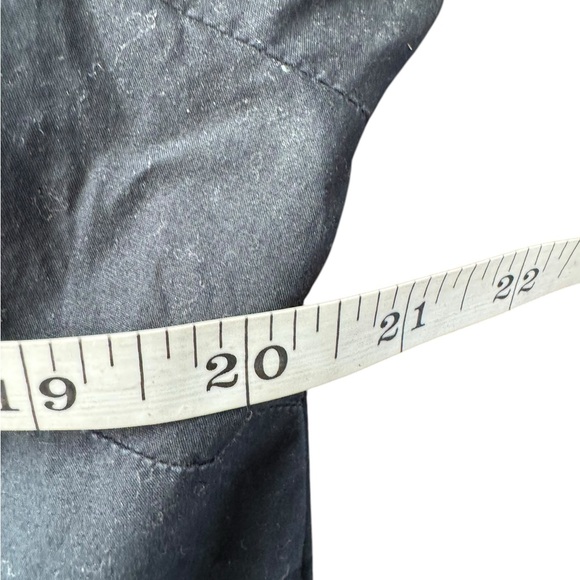 Who What Wear Women's Black Midi Dress Puff Short Sleeve Size XL - Picture 7 of 10